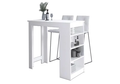 Bárasztal 115cm Fehér