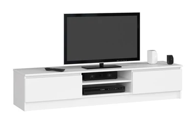 K160 TV szekrény Fehér