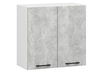 OLIWIA Felsőszekrény 60cm Fehér / Beton