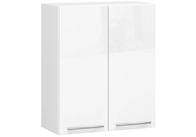 OLIWIA Felsőszekrény 60cm Fehér / Fényes fehér