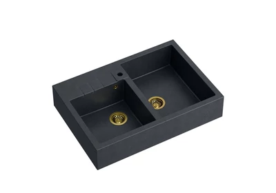 Fekete gyémánt / Arany színű kiegészítők