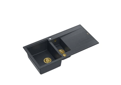 Fekete gyémánt / Arany színű kiegészítők