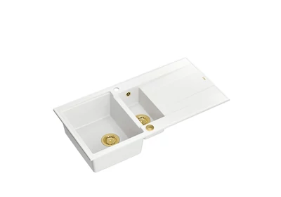 Hófehér / Arany színű kiegészítők