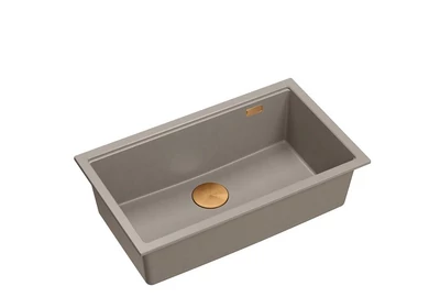 Szürkés barna  / Réz színű kiegészítők