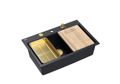 Fekete / Arany színű kiegészítők