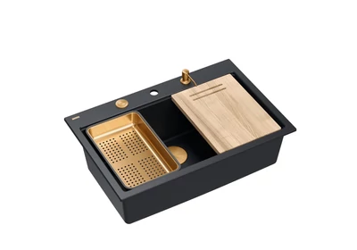 Fekete / Réz színű kiegészítők