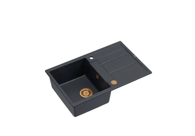 Fekete gyémánt / Réz színű kiegészítők