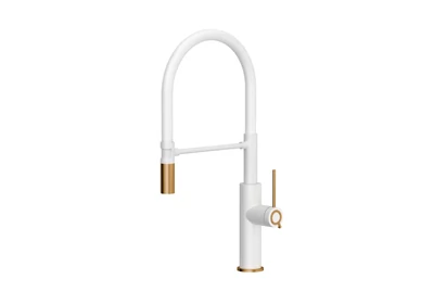 Hófehér / Réz / Fehér csővel