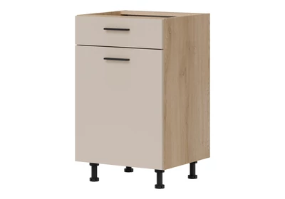 PATI Alsó szekrény 50cm 1 ajtóval és 1 fiókkal Kasmír Fronttal PATI Alsó szekrény 50cm 1 ajtóval és 1 fiókkal Kasmír Fronttal