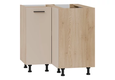 PATI Alsó sarokszekrény 90cm 2 ajtóval Kasmír Fronttal