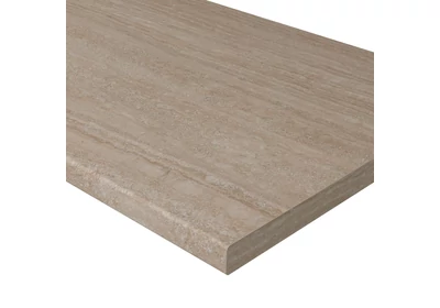 Munkalap opció PATI „U” alakú 240+400+240cm Sarok Konyhablokkhoz Világos travertin színben