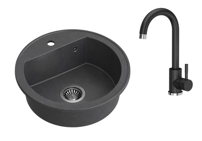 Szemcsés fekete / Acél színű kiegészítők