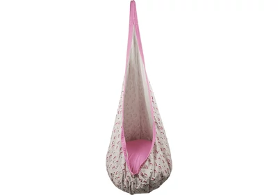 Függőhinta, rózsaszín/flamingó minta, SIESTA TYP 2
