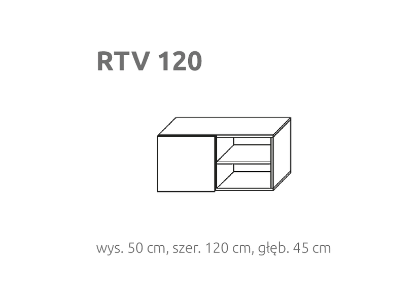 BRIKS TV szekrény RTV120