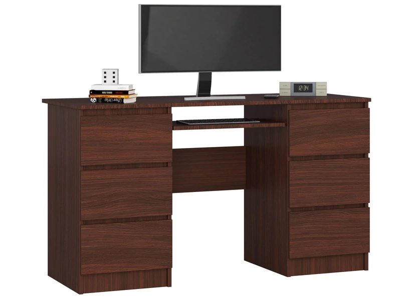 A-11 Íróasztal 6 fiókkal Wenge