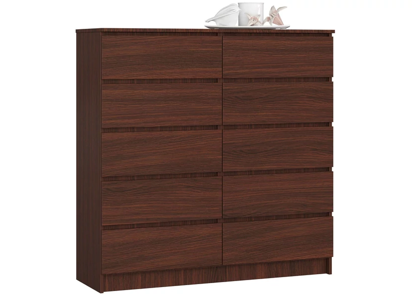 K120 Komód 10 fiókkal Wenge