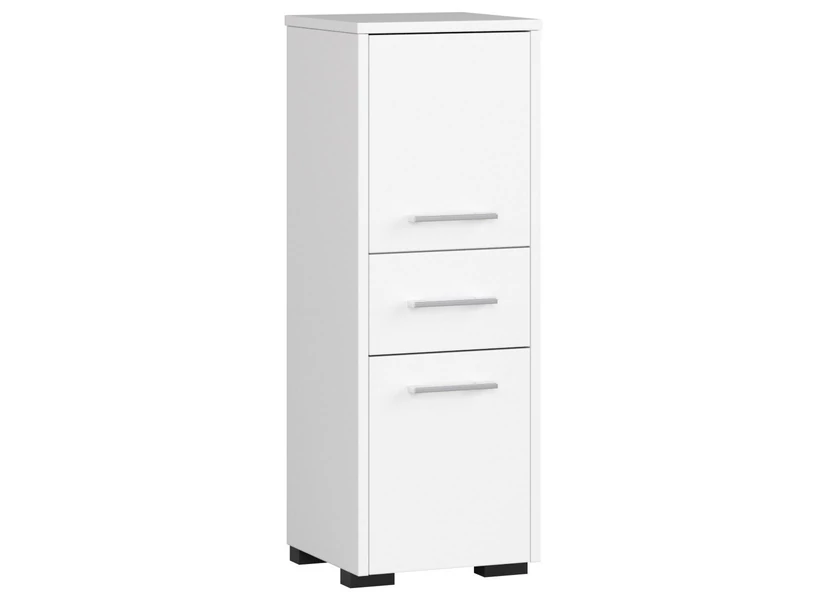 FIN Fürdőszobaszekrény 30 2 ajtóval és 1 fiókkal 85cm Fehér