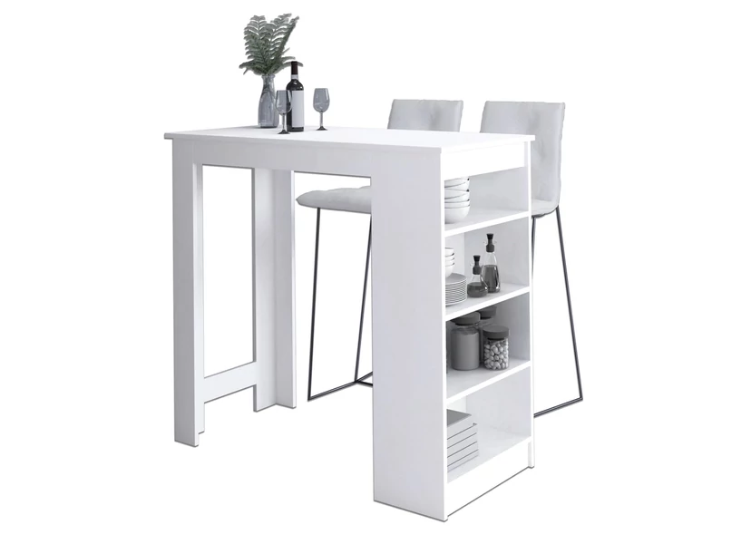 Bárasztal 115cm Fehér