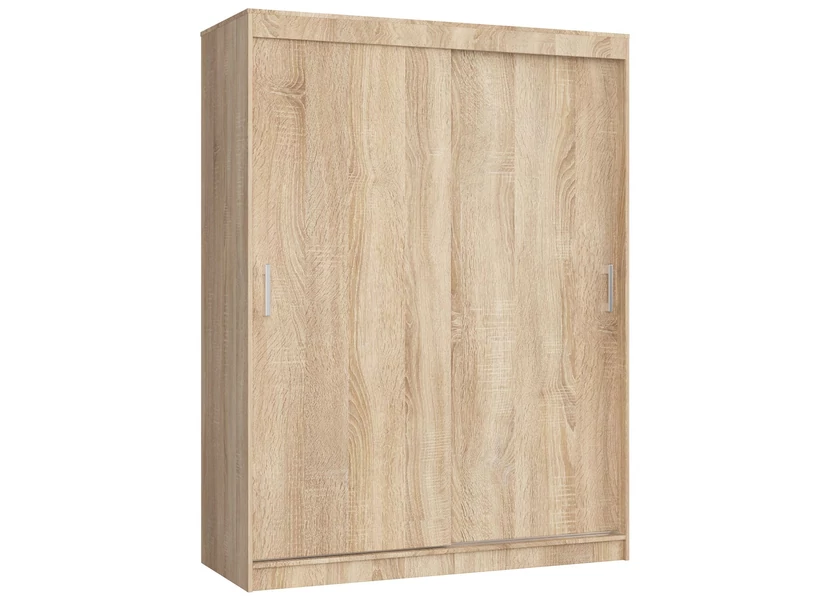 Tolóajtós Gardróbszekrény 150cm Sonoma tölgy MONO