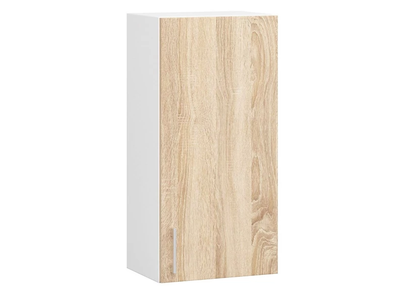 LIMA Felsőszekrény 40cm / 72cm Fehér / Sonoma tölgy