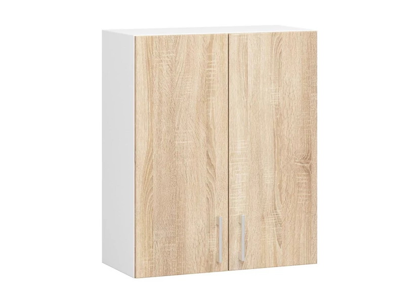 LIMA Felsőszekrény 60cm / 72cm Fehér / Sonoma tölgy