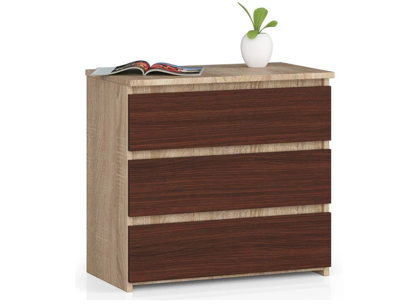 CL3 Komód 3 fiókkal Sonoma tölgy / Wenge