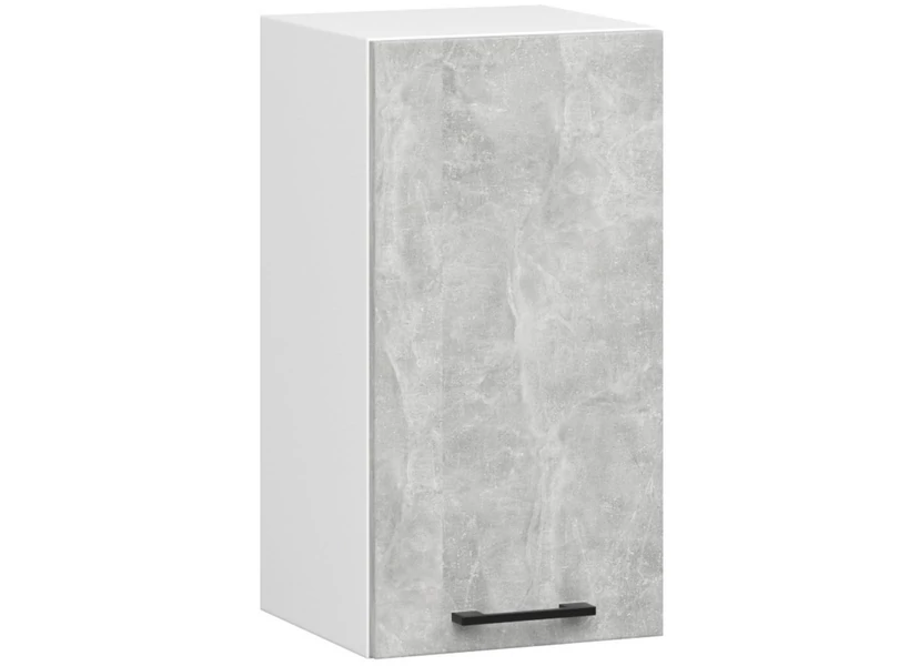 OLIWIA Felsőszekrény 40cm Fehér / Beton