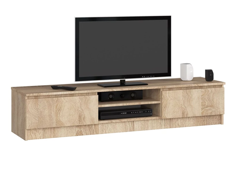 K160 TV szekrény Sonoma tölgy
