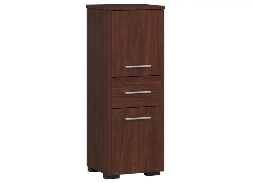 FIN Fürdőszobaszekrény 30 2 ajtóval és 1 fiókkal 85cm Wenge