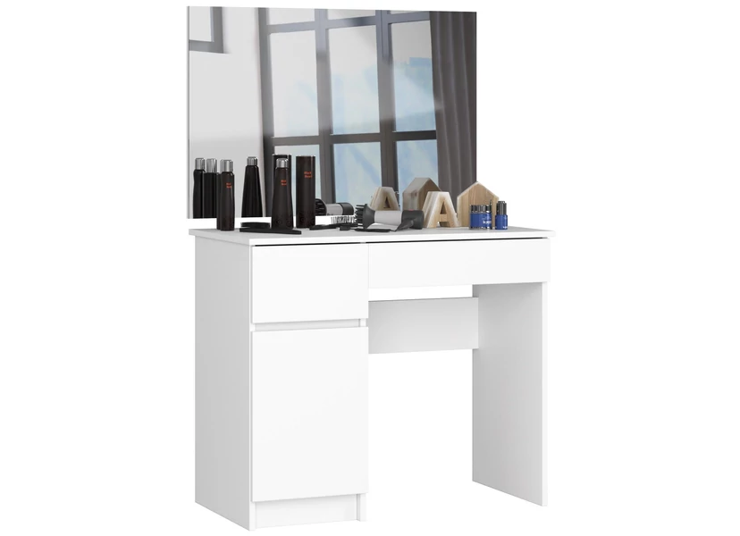 Fésülködőszekrény tükörrel P-2 / SL 900x600 Balos Fehér