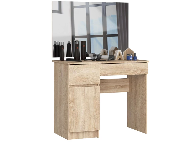 Fésülködőszekrény tükörrel P-2 / SL 900x600 Balos Sonoma tölgy