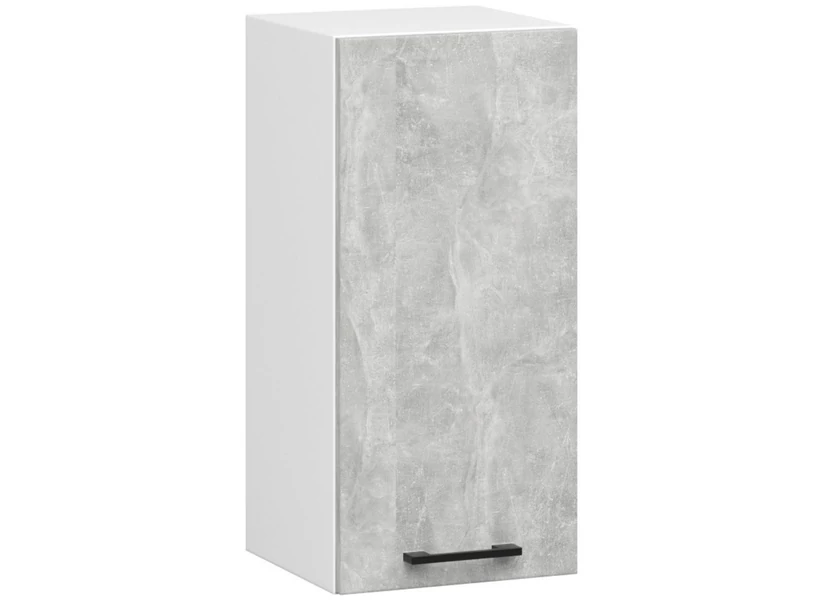 OLIWIA Felsőszekrény 30cm Fehér / Beton