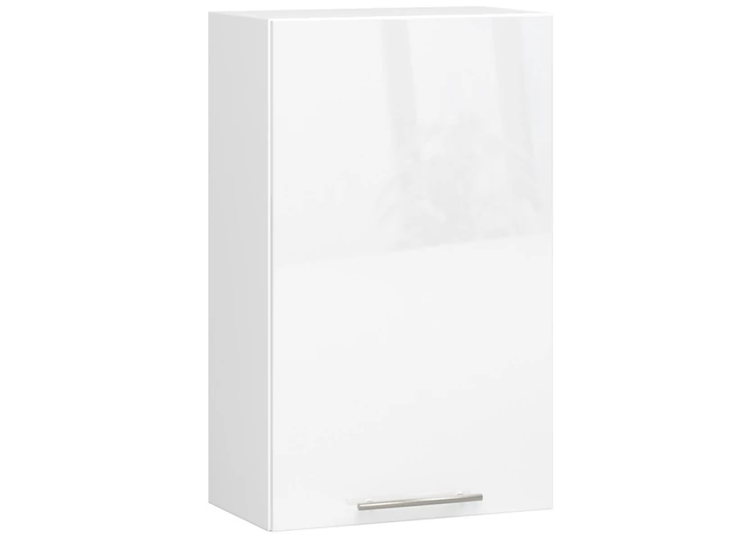 OLIWIA Felsőszekrény 50cm Fehér / Fényes fehér