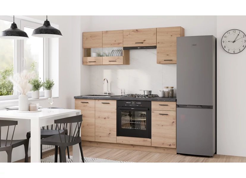 PATI Konyhablokk 180cm Cremona Torro tölgy színben