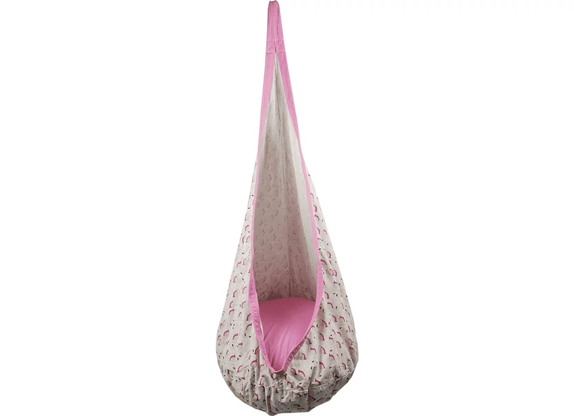 Függőhinta, rózsaszín/flamingó minta, SIESTA TYP 2