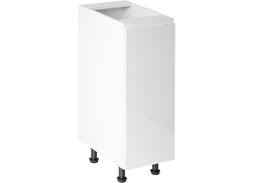 Aspen D30-L alsó konyhaszekrény, bal, fehér
