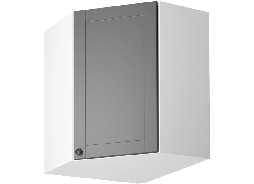 Linea Grey G60N felső konyhaszekrény, szürke / fehér