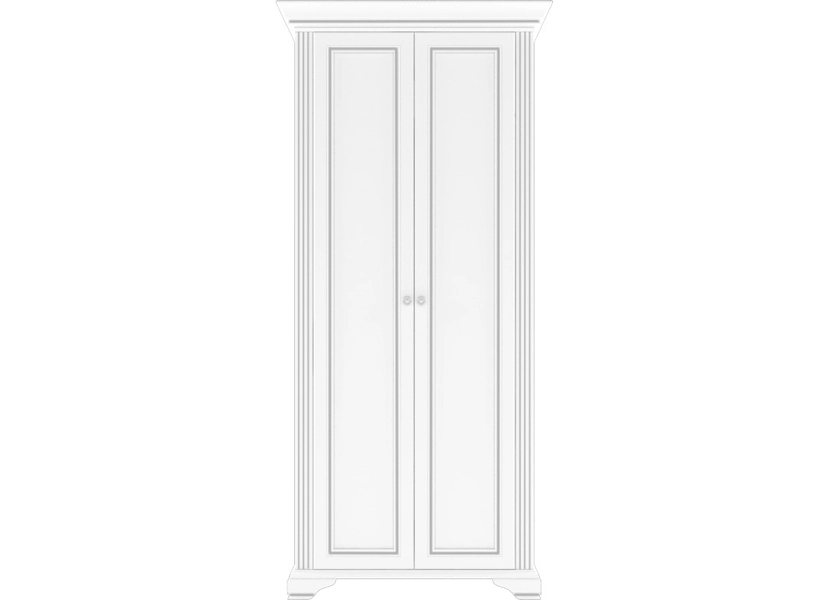 WHITE szekrény 2 ajtóval