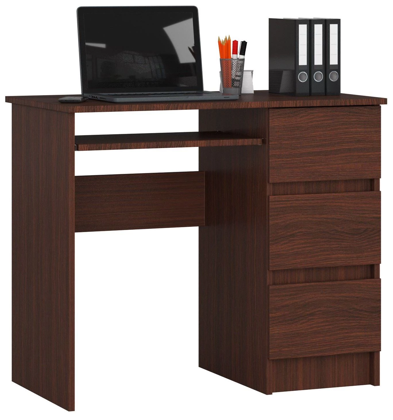 A-6 Íróasztal Wenge Jobbos