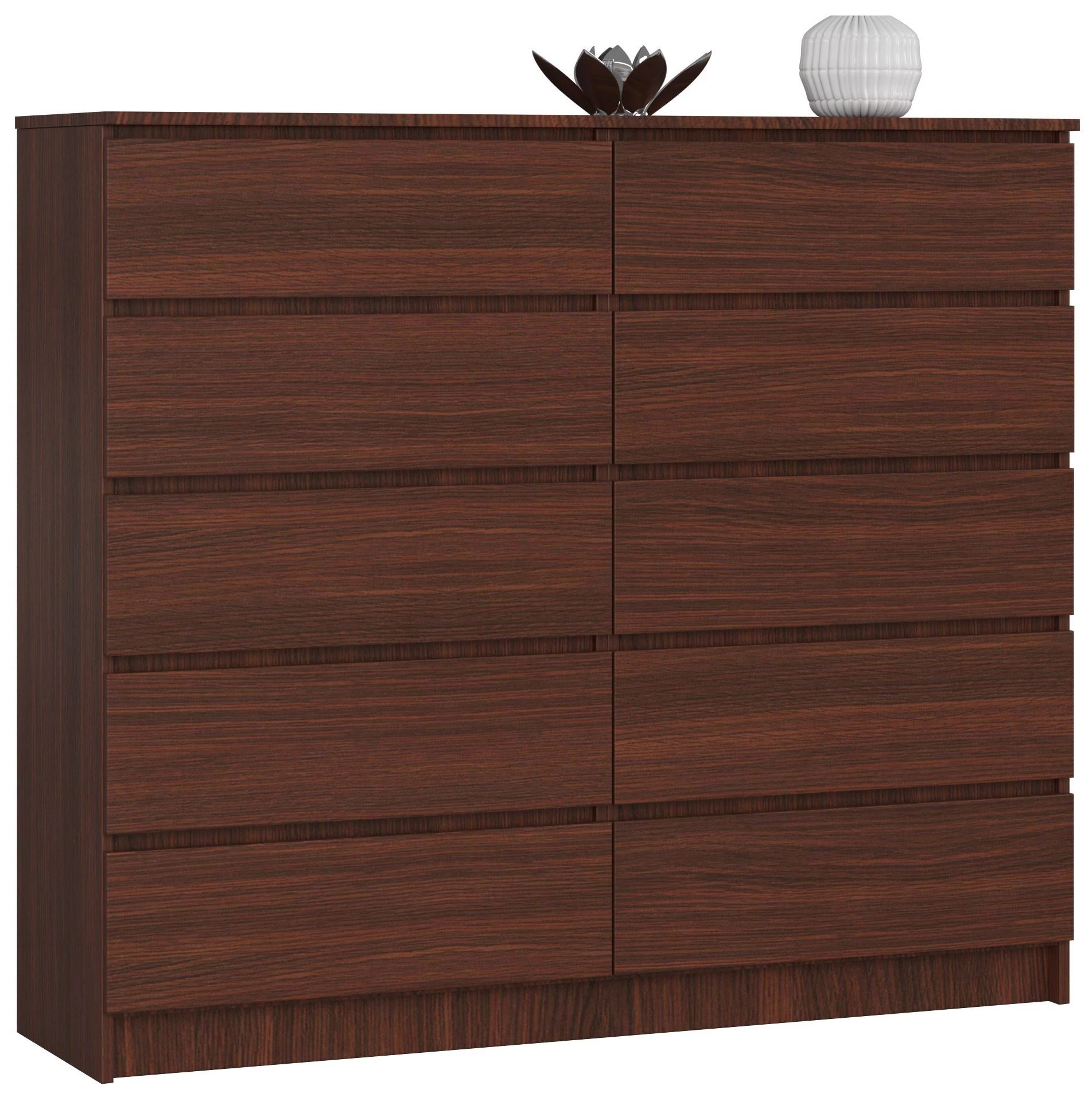 K140 Komód 10 fiókkal Wenge