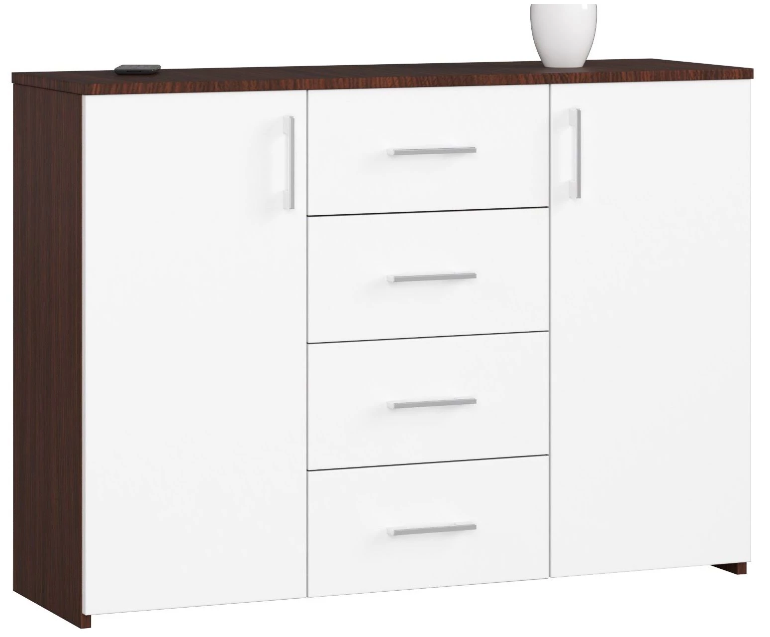 K45 Komód Wenge / Fehér