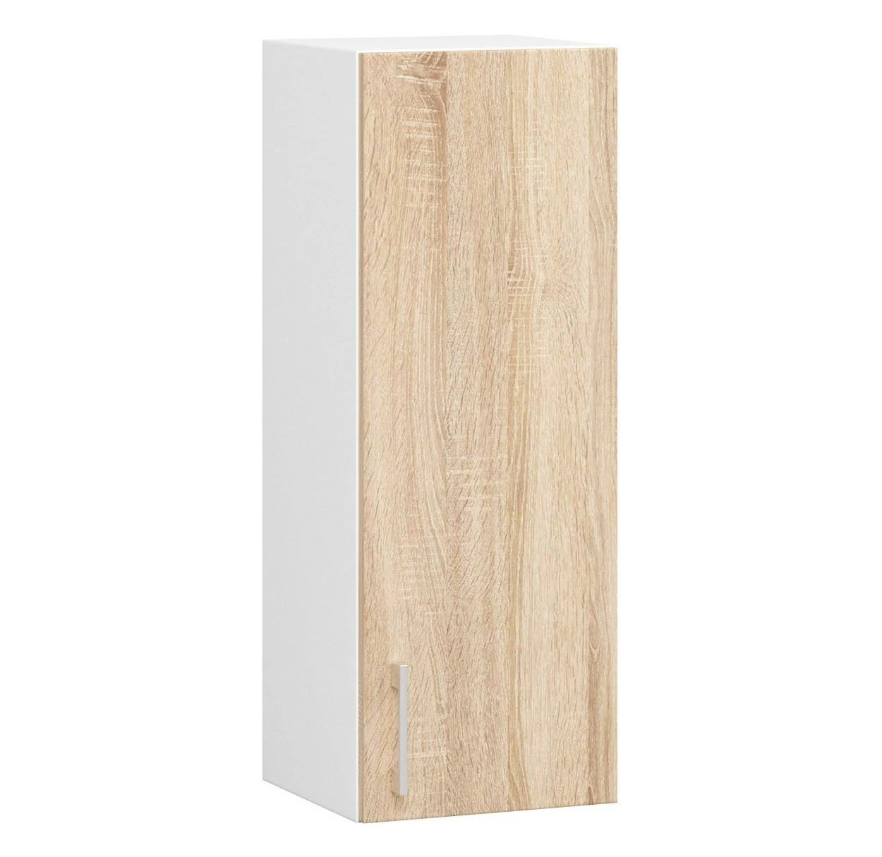 LIMA Felsőszekrény 30cm / 72cm Fehér / Sonoma tölgy