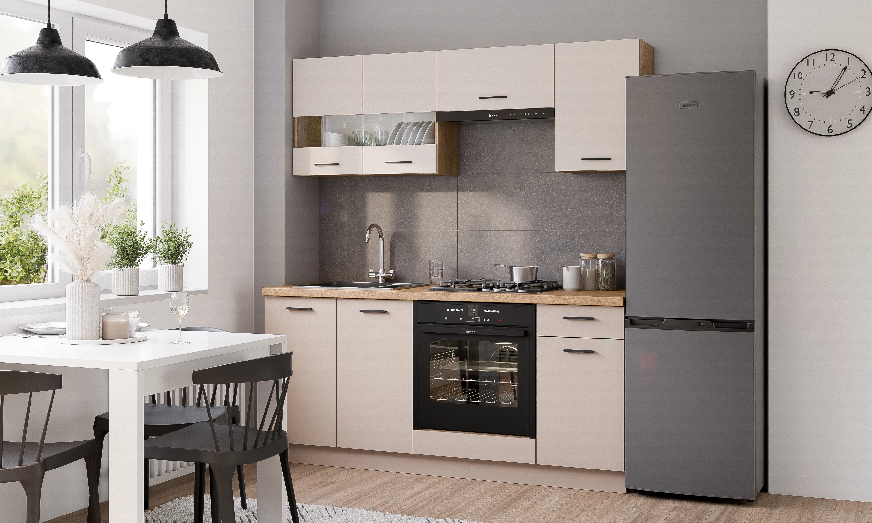 PATI Konyhablokk 180cm Kasmír színben