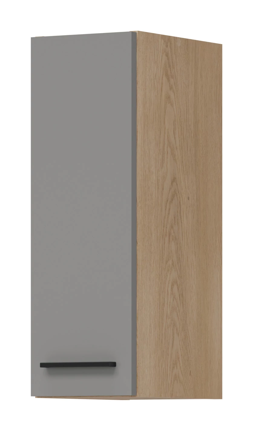 PATI Felső szekrény 20cm 1 ajtóval Világos grafit Fronttal