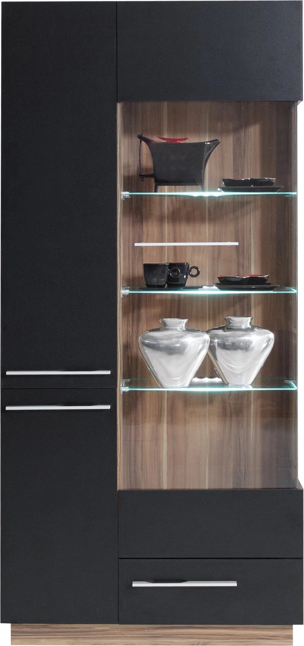 MONSUN System 3 vitrines szekrény