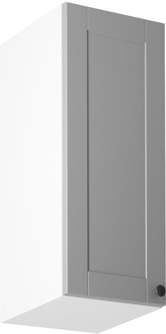 Linea Grey G30 felső konyhaszekrény, szürke / fehér