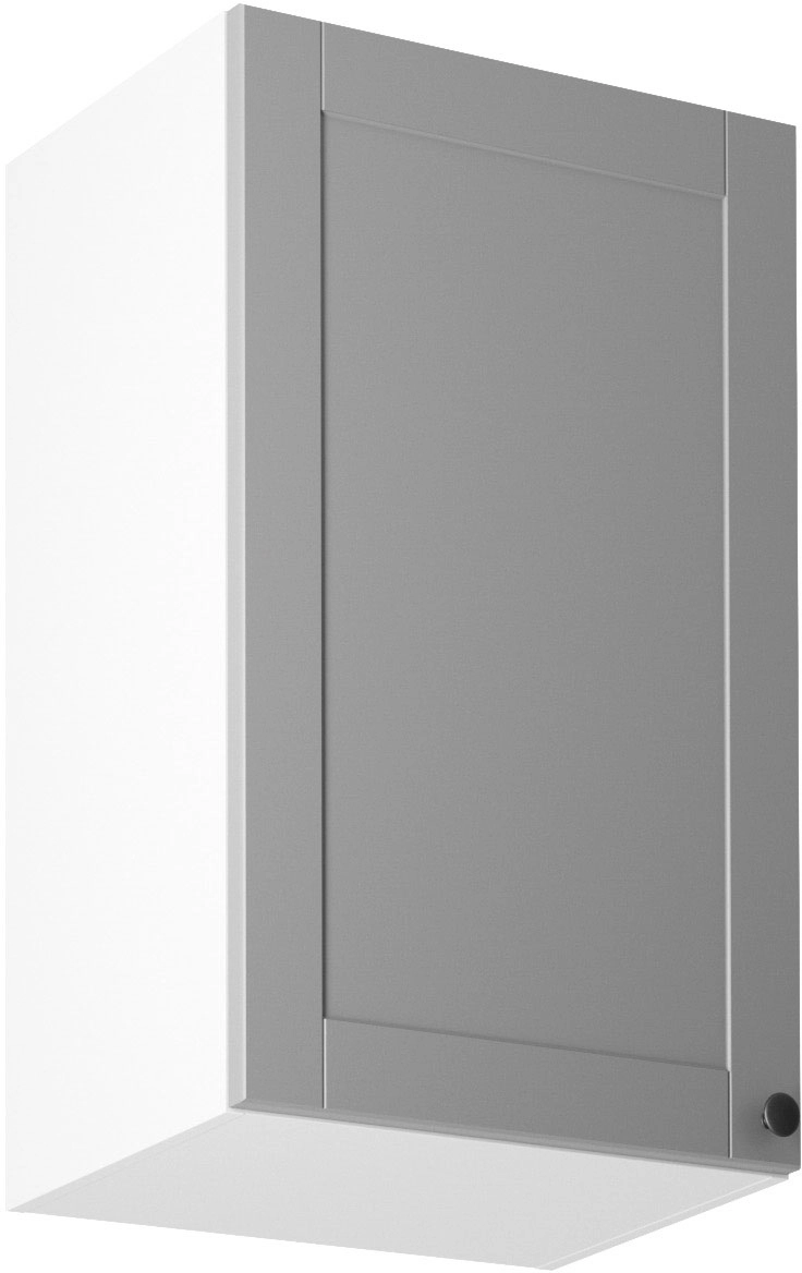 Linea Grey G45 felső konyhaszekrény, szürke / fehér