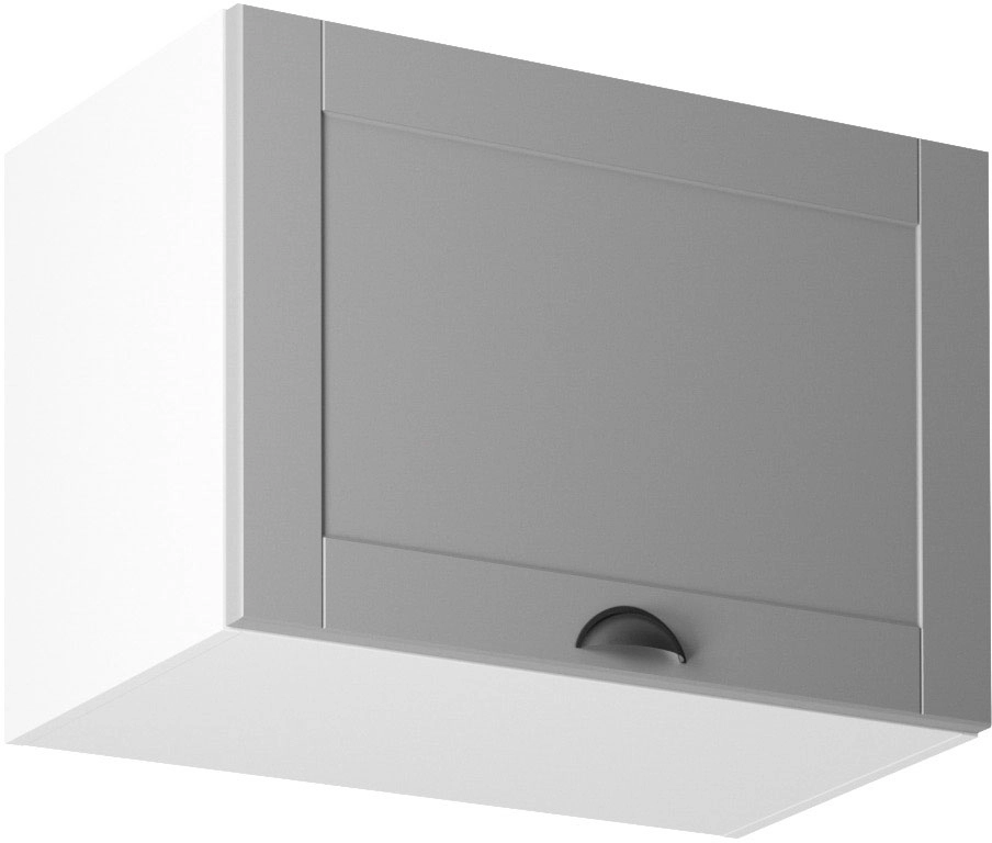Linea Grey G60K felső konyhaszekrény, szürke / fehér