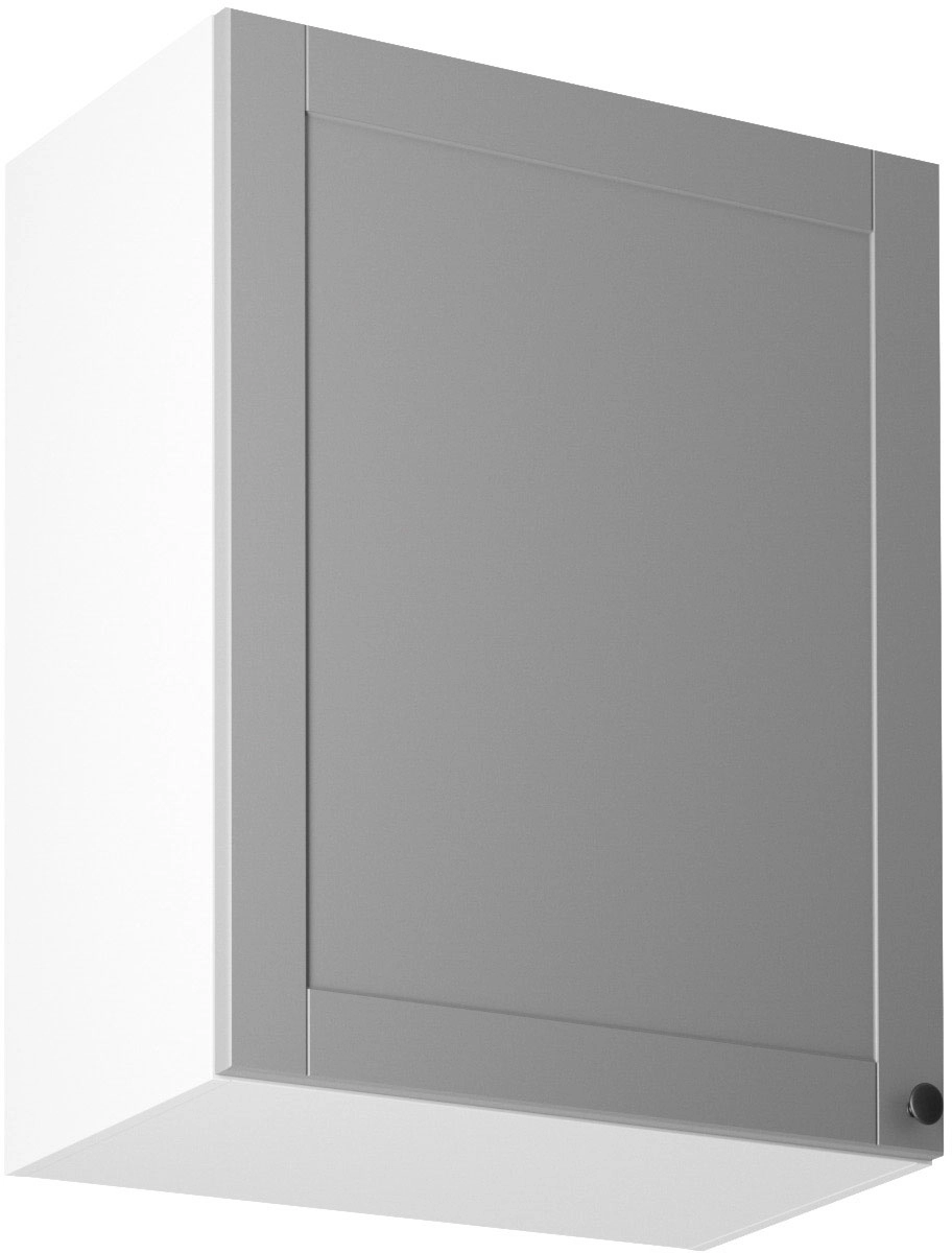 Linea Grey G60-PL felső konyhaszekrény, szürke / fehér